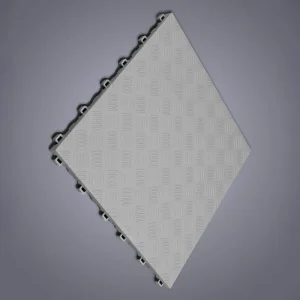 Diamond Pattern Floor PP Suspended Floor Splicing Floor Mat Easy to Install Flooring for Workshops Gyms Basements