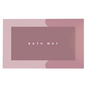 Diatomite Stone Bathroom Mat Set Quick-Dry Water-Absorbent Non-Slip Bath Mats