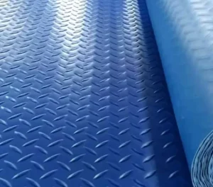 Direct Factory Anti Slip Waterproof 3-6mm Thickness EPDM SBR NBR Rubber Flooring Mats Available Blue Yellow Red Grey
