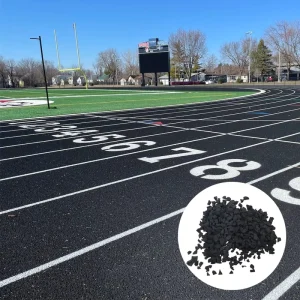 Direct Sale SBR Rubber Granules for Outdoor Playground Rubber Flooring Material Runway Sports Flooring