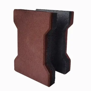 Dog Bone Bricks Rubber Bricks Suitable for Outdoor Playgrounds Parks and Gardens FN-C-25052105