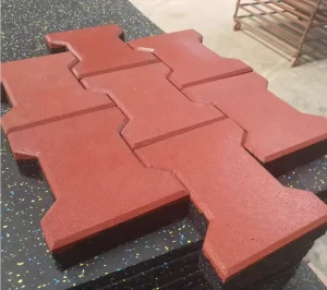 Dog Bone Bricks Rubber Bricks Suitable for Outdoor Playgrounds Parks and Gardens FN-C-25090805