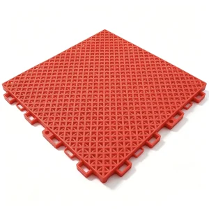 Double Grid PP Suspended Floor Tiles for Badminton and Tennis Courts