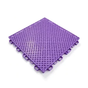 Double Layer Cushioned PP Suspended Interlocking Flooring Tiles for Sports Venues and Playgrounds