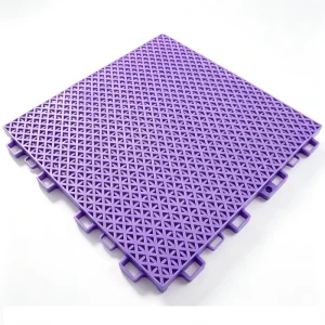 Double Layer Lattice PP Modular Interlocking Tiles for Volleyball, Table Tennis and Kindergarten Use