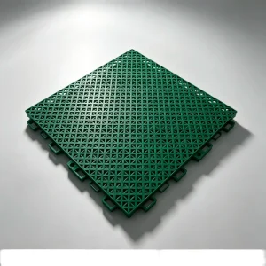 Double Layer PP Interlocking Sports Floor Tiles with Cushion for Indoor & Outdoor Sports Courts