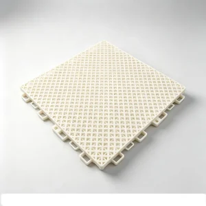Double-Layer PP Interlocking Sports Tiles with Cushion for Sports Courts