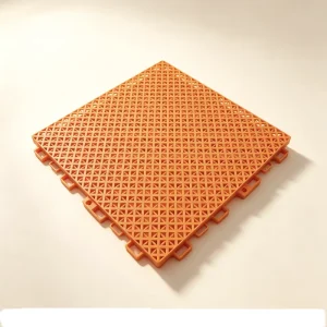 Double Layer PP Modular Interlocking Tiles with Cushion for All Kinds of Indoor Sports Courts