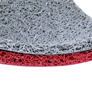 Double-Layer PVC Mesh Pattern Rubber-Backed Outdoor Car Floor Mat