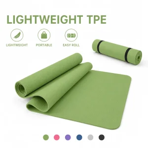 Double-Sided 5mm Extra Thick Anti-Slip Yoga Mat for Indoor Training