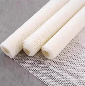 Double-Sided PVC Anti-Slip Mat Roll DIY Trimable Thickened High-Density Non-Slip Pad for Sofa Cushions, Mattresses and Doormats