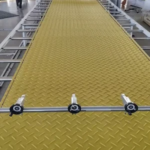 Dozer Track Floor Protection Mat Ground Protection Mats for Heavy Equipment Plastic Outrigger Plates Crane Mats