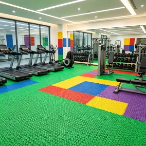 Drain Hollow PP Modular Multi-Sport Flooring Rain Fast Dry Outdoor Compound Court Floor Tiles