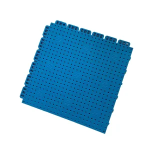 Drainage Hollow TPE Flooring Rain Quick Dry Outdoor Basketball Court Plastic Sports Floor Tiles