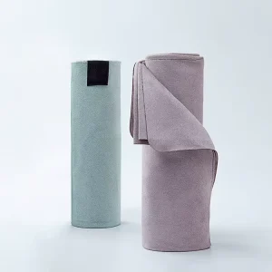 Dual Brushed Microfiber Yoga Towel Non-Slip Sweat-Wicking Washable Portable Anti-Dirty Yoga Prop