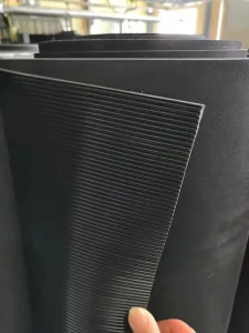 Dual Color Electrical Insulating Rubber Sheet Mat for Switchgear and Control Room Floor Protection