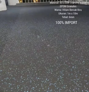 Durable Anti Slip Customizable Size SBR Material Sports Equipment Mat EPDM Granules Indoor Fitness Gym Rubber Flooring Rolls