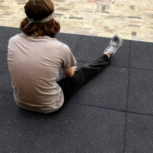 Durable Anti Slip EPDM Home Gym Rubber Flooring Tiles Rubber Gym Flooring Squares