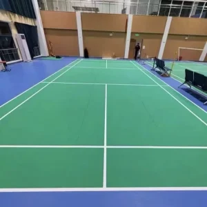 Durable Anti Slip Outdoor Interlocking Sports Flooring Tiles for Basketball Badminton Courts for Playground Gym Use Made PP