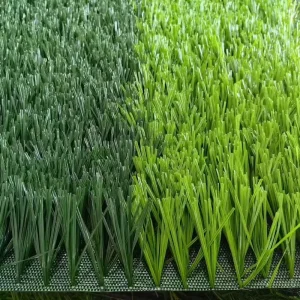 Durable Anti UV Waterfree Bicolor Green Artificial Grass for Football Soccer Futsal Playground Padel Tennis Cricket Turf