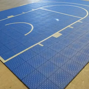 Durable Anti-skidding Easy to Clean Interlocking Basketball Court Floor for Indoor and Outdoor Spots Hall Flooring