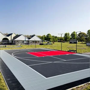 Durable Easy-to-Install Portable Pickleball Basketball Court Flooring Multi-Use Artificial Backyard Indoor