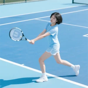 Durable Eco Friendly Anti Slip Rubber Sports Flooring Low Maintenance Athletic Surface for Badminton Tennis Volleyball
