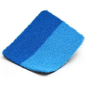 Durable Eco-Friendly Plastic Waterproof Double Blue Artificial Grass Indoor Outdoor Sports Easy Installation Hockey Golf Carpet