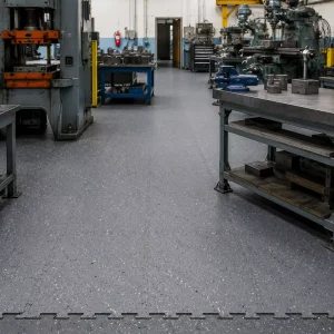 Durable Floormate Interlocking Rubber Flooring for Sports Areas Schools Shock Absorption Indoor Use 5+ Year Warranty
