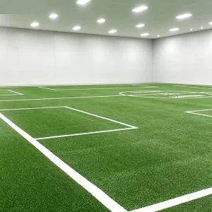 Durable Football and Futsal Artificial Turf Wear resistant Outdoor Synthetic Grass Mat for Standard Football Field Construction