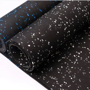 Durable High Density Anti Static Seamless Breathable Eco Friendly Indoor Rubber Flooring Mats for Gym