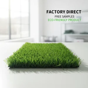 Durable High-Density Fireproof Plastic Artificial Grass Roll Soccer Multi-Sport Use Soft Outdoor Sports Flooring Recyclable