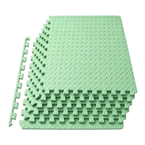 Durable High Density Gym Flooring Custom Color Custom Size Premium EVA Gym Mat Interlocking Puzzle Mats