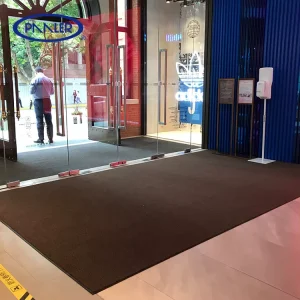 Durable Indoor/Outdoor Entrance Matting Floor Carpet Non-Slip Nylon PVC Door Flooring Mats Rolls Washable Woven Technique
