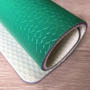 Durable Indoor PVC Vinyl Composite Flooring Modern Style Popular Sports Field Adhesive Installation