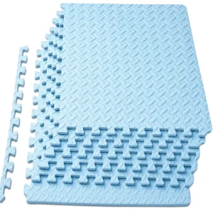 Durable Interlocking EVA Gym Flooring 15mm Thick High Density Foam Puzzle Mat