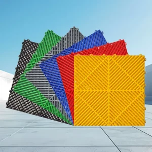 Durable Modern PP Garage Portable Parking Lot Plastic Interlocking Floor Anti-Slip for Hotels
