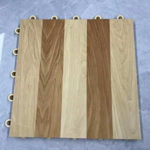 Durable Modified PP Flat Indoor Futsal Hockey Court Tiles Modular Shock Absorption FIBA Approved Sport Court