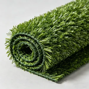 Durable Non Filling Knitted Artificial Grass High Density Soft Texture Synthetic Lawn for Kindergarten