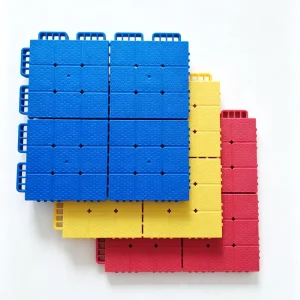 Durable Non-Toxic Interlocking Plastic Suspended Sports Flooring Modular PP Tile Basketball Court Tennis Gym Flooring