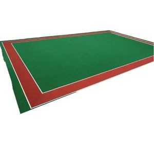 Durable PE Filament Artificial Grass 10mm 15mm for Outdoor Volleyball Padel Tennis Basketball Badminton Cricket Sport Turf