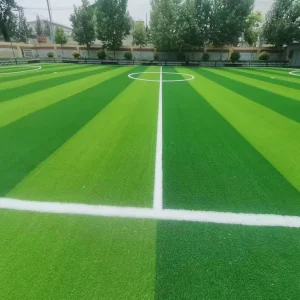 Durable PE Monofilament Artificial Grass for Indoor Outdoor Football Soccer Playground Padel Tennis Pitch Sports Turf