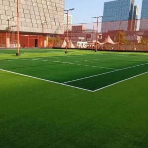 Durable PE Monofilament Artificial Turf 55mm for Indoor and Outdoor Soccer, Football, Padel, Tennis, and Sports Fields