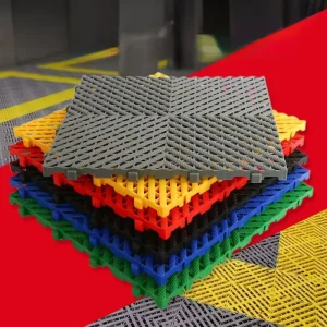 Durable PP Plastic Flooring Garage Floor Tiles for Car Shop Workshop