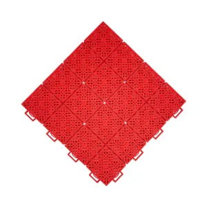 Durable PP Sports Flooring Tiles On Sale Rubber Plastic Backyard Basketball Court Mat for Tennis & Badminton