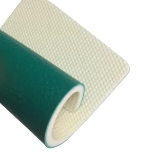 Durable PVC Portable Floor Tiles for Sports Courts Anti Slip Vinyl Flooring for Badminton Gym Graphic Design Solution