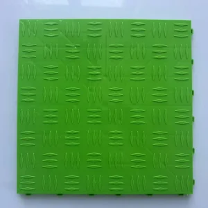 Durable Removable PP Plastic Interlocking Garage Floor Tiles for Car Washing Rooms