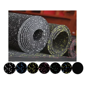 Durable Rubber Flooring Rolls for CrossFit Gyms