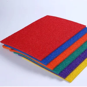 Durable Rubber and Plastic EPDM Particles for Sport Flooring in Stadiums and Amusement Parks Eco Friendly and Shock Absorption