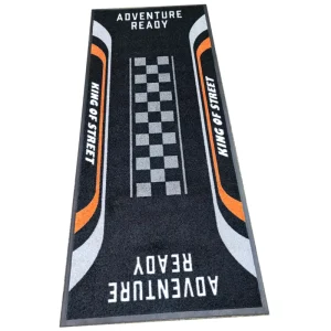 Durable Skid-Proof Exercise Pit Mat with Rubber Backing for Cars
